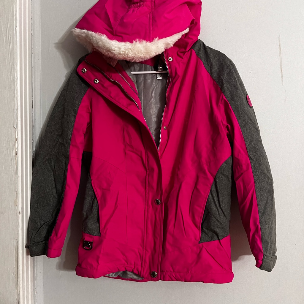 Zeroxposur Pink And Gray Jacket